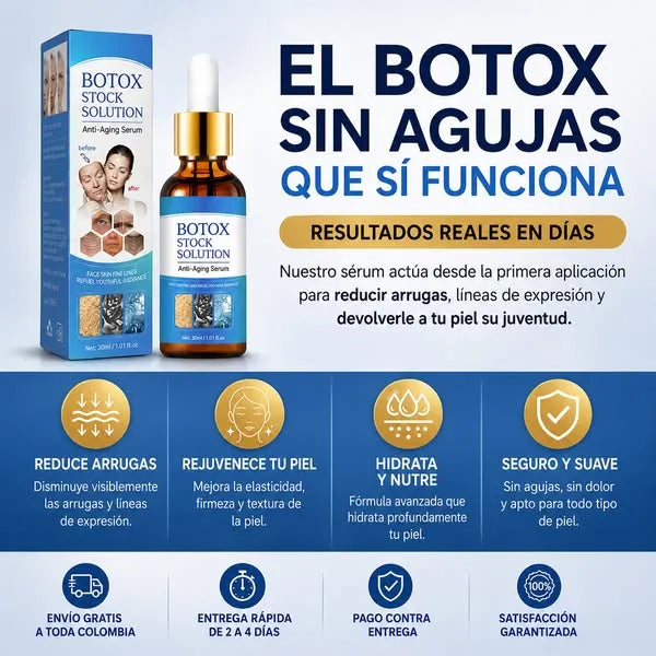 BOTOX STOCK SOLUTION ANTIARRUGAS X3